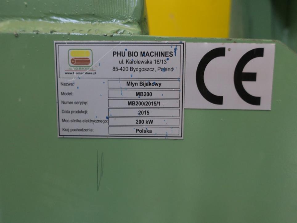 Machines from the biofuel production plant<br>
-5